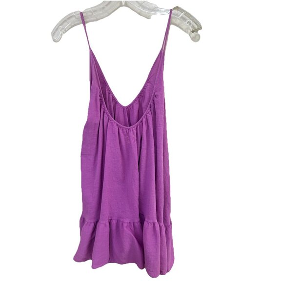 9 Seed Resort St Tropez California Ruffle Mini Dress in Petal Revolve One Size - Picture 3 of 7